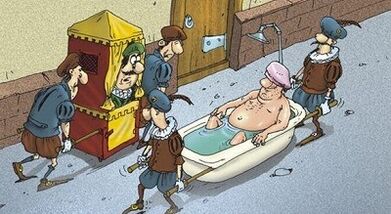 Baño con refresco para aumentar o pene